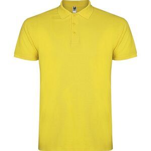 Roly Childrens/Kids Star Short-Sleeved Polo Shirt / Yellow